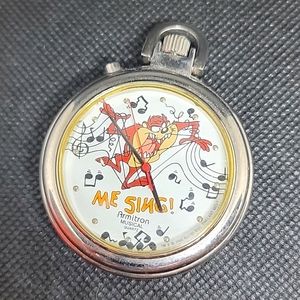 Tasmanian devil pocket watch